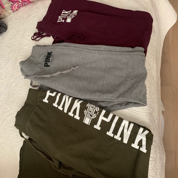 Maroon VS PINK sweatpants - Picture 3 of 3
